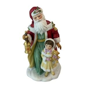 Avon Fine Collectibles 1995 Santa Porcelain Figurine